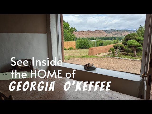 Georgia O'Keeffe Home Tour | Ghost Ranch