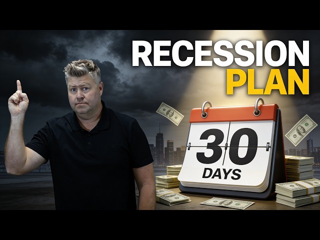 If You Have 30 Days Left to Prepare For a Recession (DO THIS)
