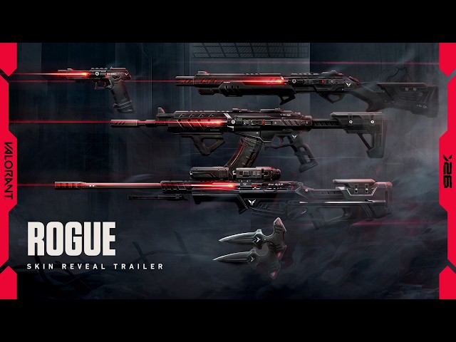 STAY SHARP // Rogue Skin Reveal Trailer - VALORANT