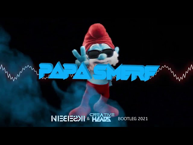 Papa Smerf (Niebieski x Creative Heads Bootleg 2021)