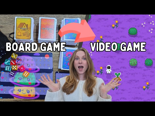 How I'm Turning my Board Game into a Video Game! | Devlog 1 🎲➡️🎮
