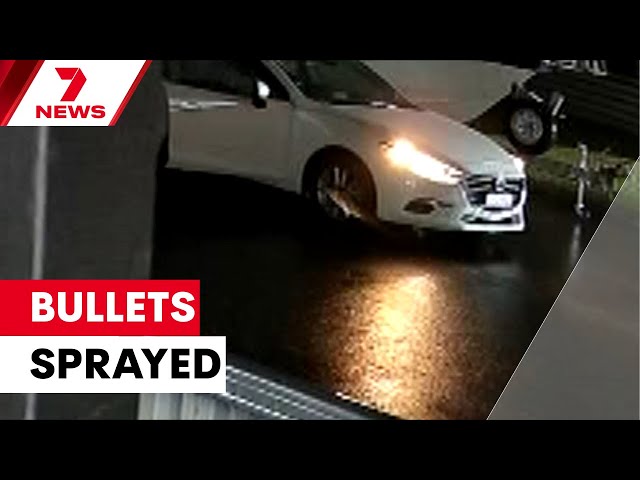 Gunmen spray bullets at a Guildford West home | 7NEWS