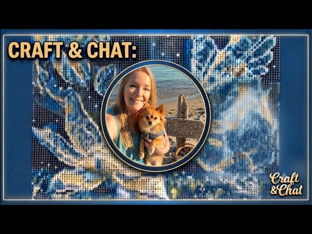 Let’s Diamond Paint Together! Craft & Chat w/ Bru 🐾