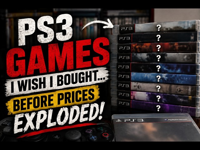 My PS3 Collecting Hits & Misses – Games I Bought, Sold & Missed