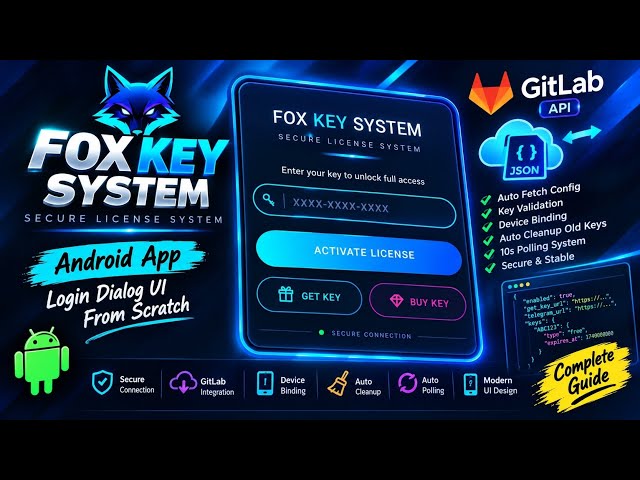 How to add premium Login Dialog | Get Key System And Admin panel Full control