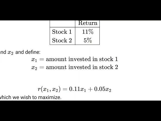Linear Programming & OR Tools (JEM 2023-07-05)