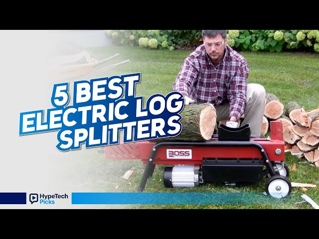 ▶️ Top 5 Best Electric Log Splitters (2025-2026) | Powerful & Efficient Wood Splitters