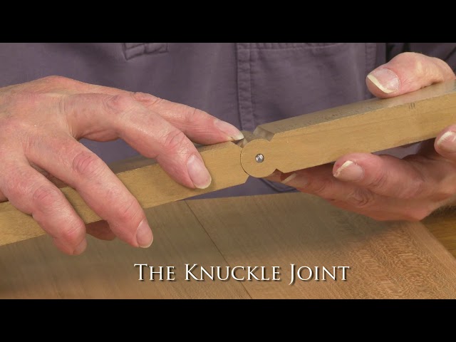 The Knuckle and Rule Joints (with David Charlesworth)