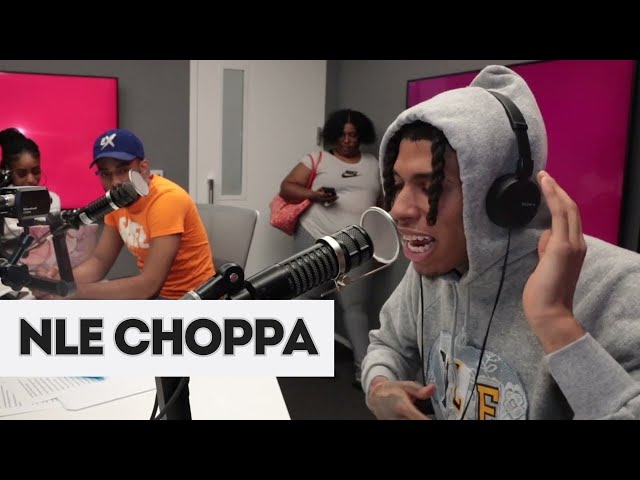 NLE CHOPPA Goes CRAZY On DJ COSMIC KEV! (REMIX)