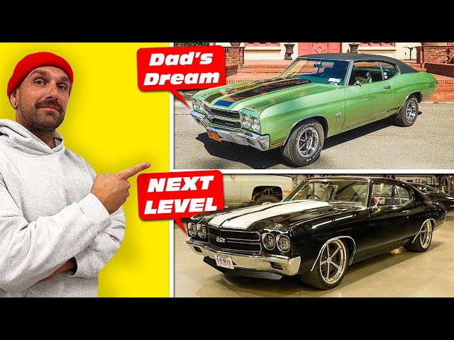 Transforming a $50,000 Classic Into A $500,000 Monster- My Dad's Dream Build- Restomod Chevelle