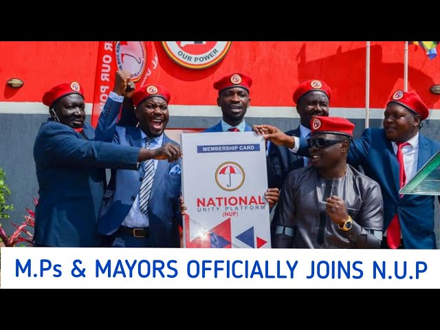 National Unity PlatForm [N.U.P] Officially Receives Six/6 Members of Parliament & Mayors | Bobi2021