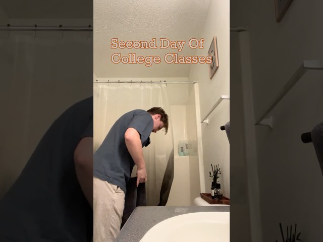 Second Day Of College Classes