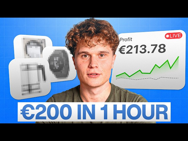 How I Found €200 Profit in 1 Hour (Live Online Arbitrage Sourcing)
