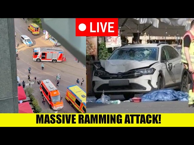 🚨 BREAKING: Multiple Killed After Car Ramming ATTACK In Leipzig!