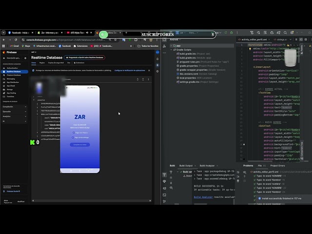 Mi Aplicación móvil en Android Studio + Firebase