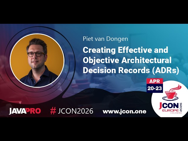 Creating Effective and Objective Architectural Decision Records (ADRs) | Piet van Dongen (EN)