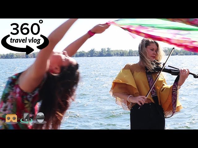 360° Travel Vlog - Live music & dance performance by Cirque Du Soleil | Yi 360 VR Camera 4K Test