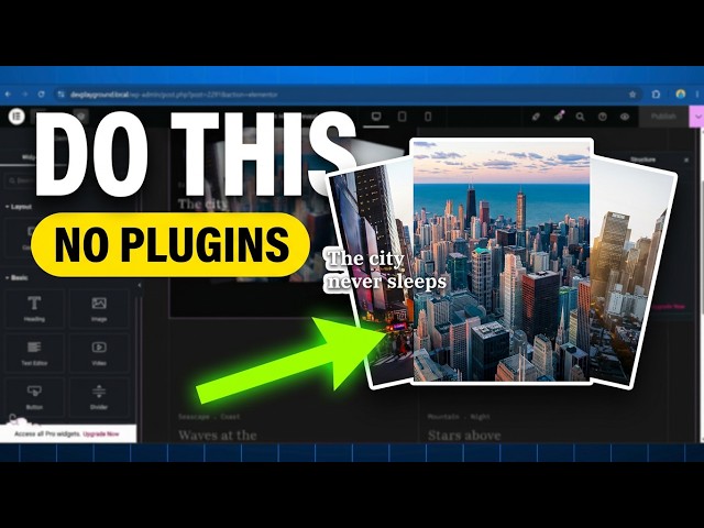 Triple Fan Reveal on Hover in Elementor (No Plugins, Elementor Free)