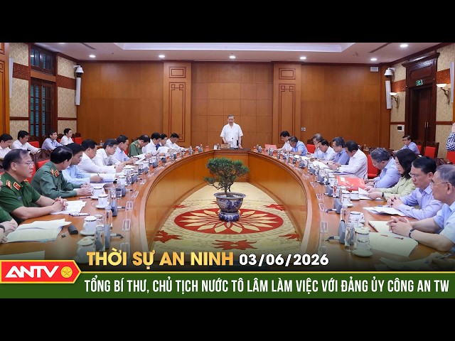 General Secretary and President To Lam works with the Central Public Security Party Committee | S...