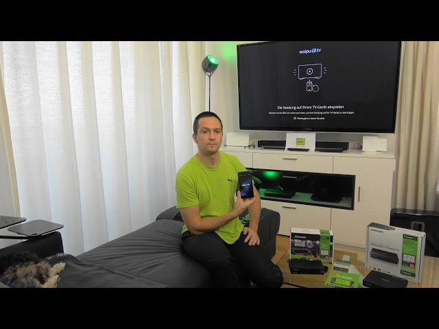 Alternative to DVB-T or DVB-T2 HD - with waipu.tv via the internet