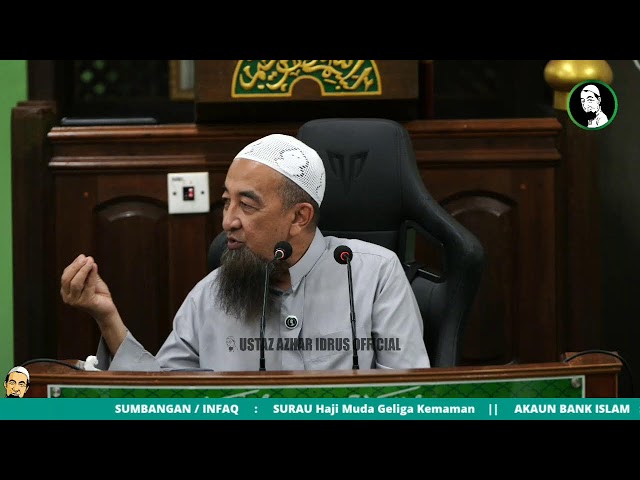 🔴LiveUAI 22/07/2026 Kuliah Maghrib Jemputan - Ustaz Azhar Idrus
