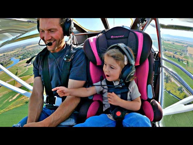 Taking My 2 year Old for Her First Flight!