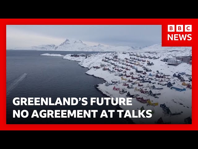 Talks on Greenland end in “fundamental disagreement” over US threat to seize territory | BBC News