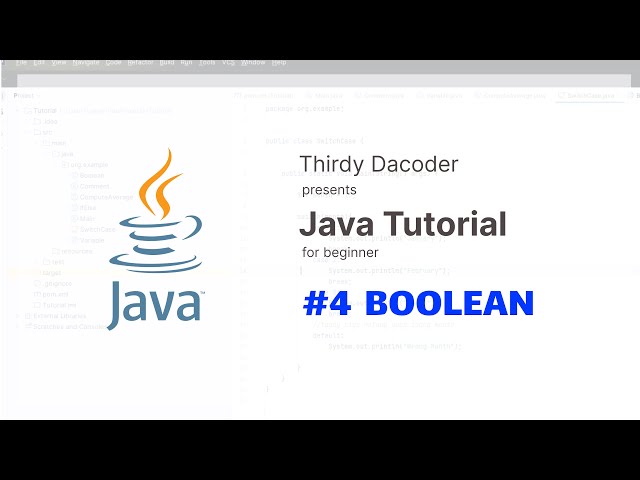 Java #4 Boolean |  Tagalog Tutorial for beginner 2024 | Thirdy Dacoder