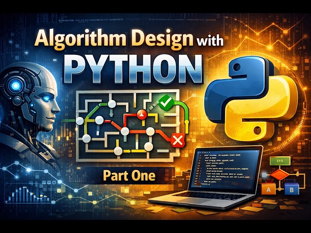 Algorithm Design with Python – Part 1 | Master Problem‑Solving Step by Step