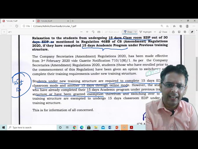 GOOD NEWS| Relating to CS Training Structure|