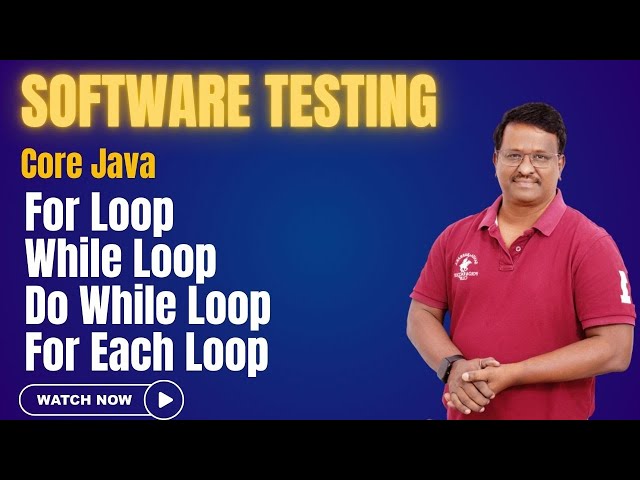Core Java Level 6: Iteration Techniques Using Loops|FASTQA|Automation Testing