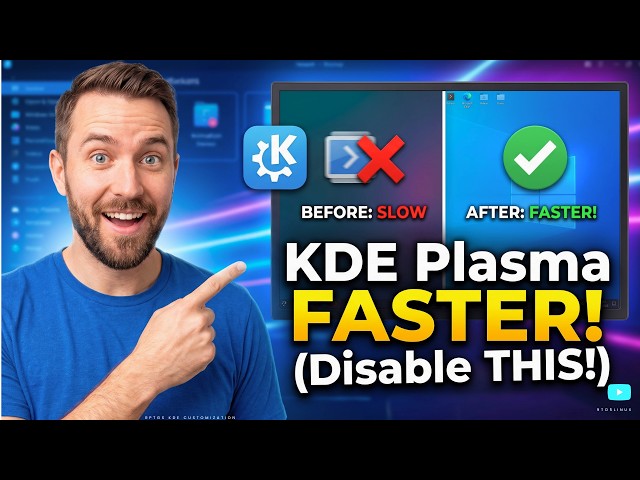 KDE Plasma Feels Faster After Disabling This Animation
