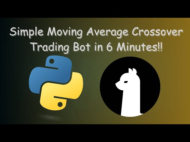 Make a Simple Trading Bot in MINUTES With Python & Alpaca