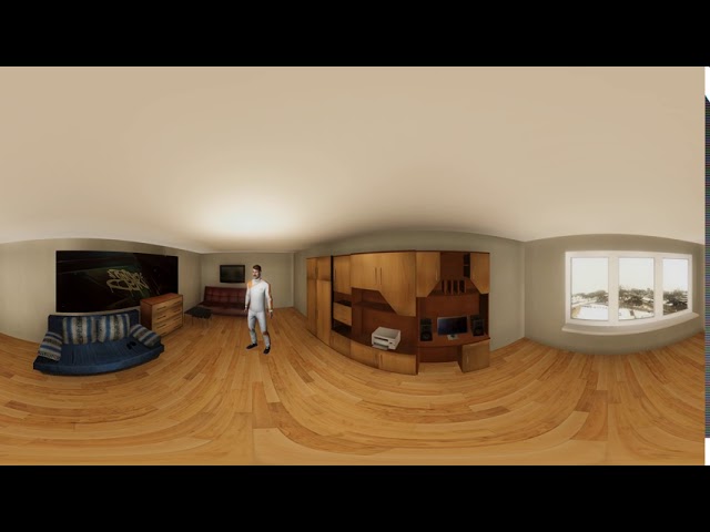 360 test - a tiny room