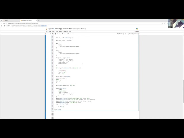 Mini Bird Launcher- Python Coding- Scarlett Mu