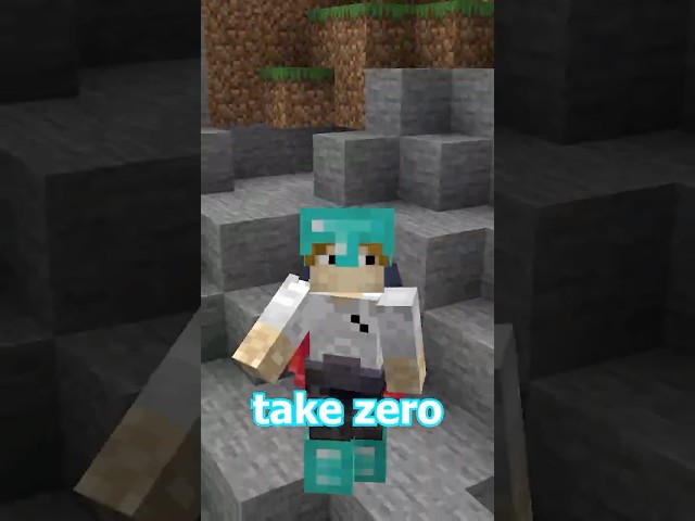 How to NEVER Take FALL DAMAGE in Minecraft! (Java) #minecraft #tips