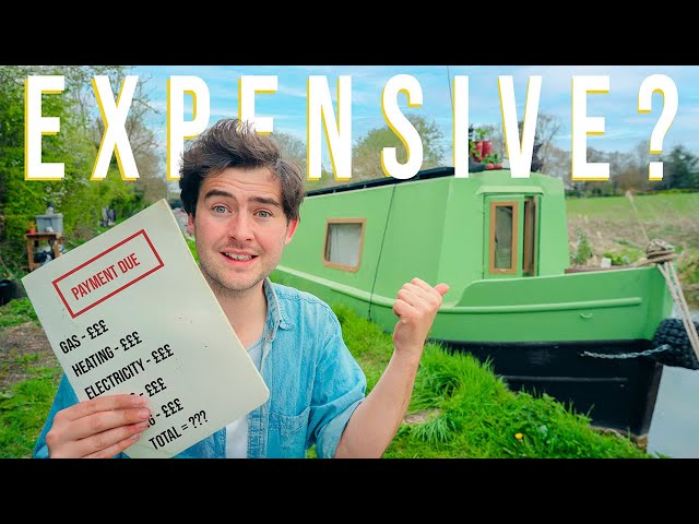 How much does it really cost to live on a narrowboat? (our true costs from the last year)