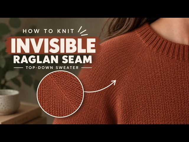 The *Invisible* Raglan Seam | Top-Down Sweater Knitting Tutorial