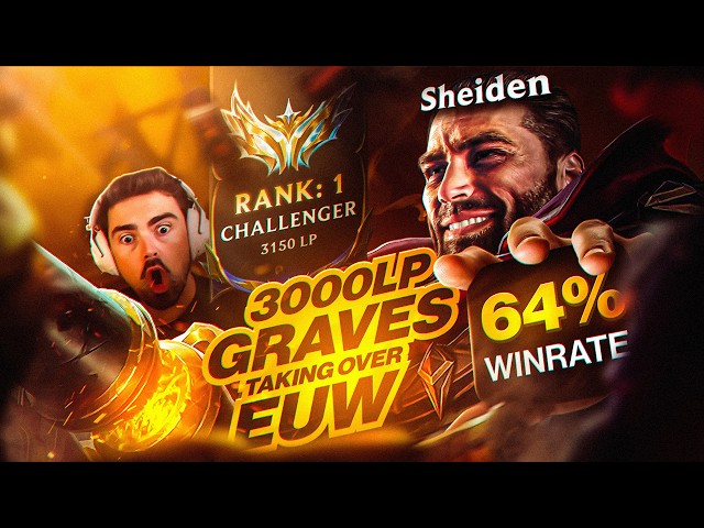 3000LP GRAVES CAN'T BE BEAT... *RANK 1 EUW*