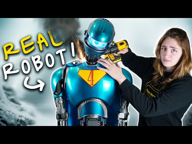 I Built Superman Robot Gary (REAL Animatronic!)