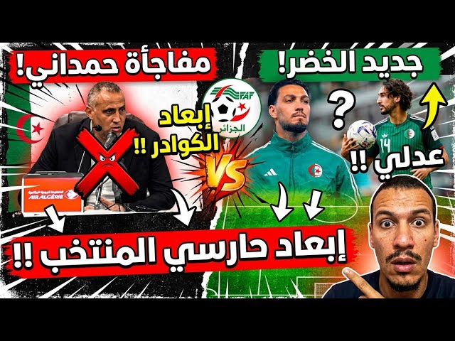 Earthquake in the Algerian National Team! 🚨 Hamdani's shock decision to exclude veterans and the ...