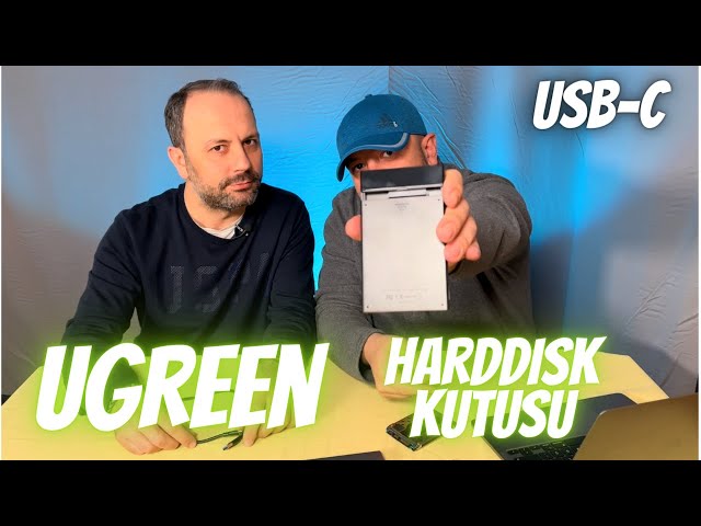 Eski Hard Disklerinizi En Ucuz Yöntemle Taşınabilir Hale Getirin | UGREEN USB-C HARDDISK KUTUSU