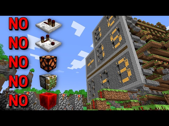 Can you build a Calculator in alpha Minecraft?