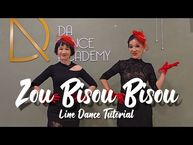 【Line Dance Tutorial】Zou Bisou Bisou