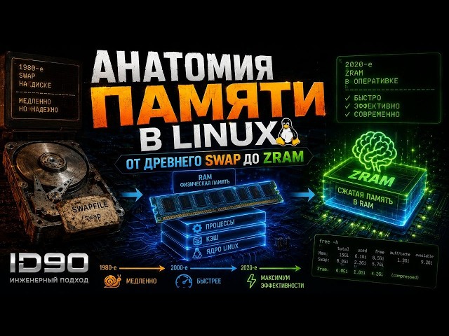 Linux Memory Anatomy: From Ancient Swap to ZRAM