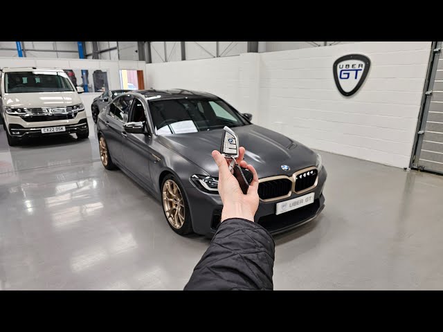 2022 BMW M5 CS: In-Depth Exterior and POV Interior Tour and Exhaust Sound.