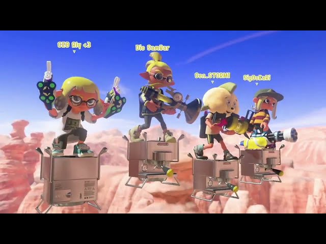 Our most competitive Splatoon 3 tournament match in 2025