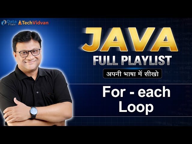 For-each Loop in Java