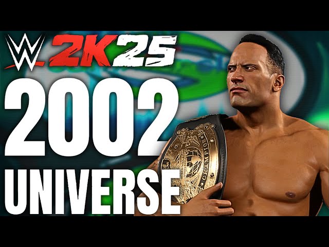 I Turned Universe Mode into 2002 WWE!