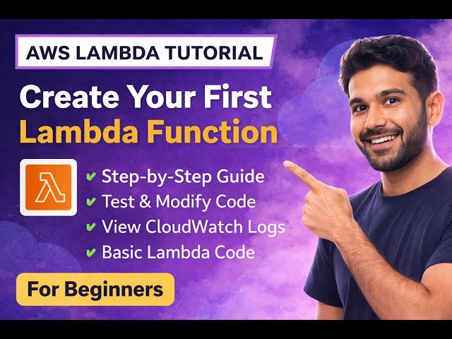 AWS Lambda Tutorial for Beginners PART 02